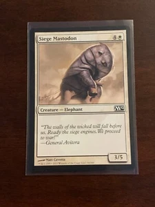 Magic the Gathering 2012 Siege Mastodon - Picture 1 of 2