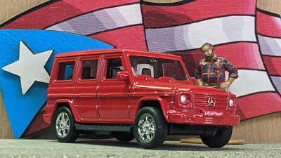 WELLY MERCEDES-BENZ CLASE G [ROJO] SUELTO ESCALA 1:60 ¡¡STOCK EE. UU.!!! Foto 1 de 4