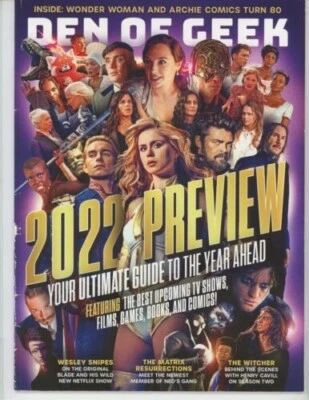 Den Of Geek Magazine - Winter 2022 Preview Science Fiction Fantasy Comics Foto 1 de 3