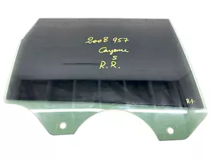 2003-2010 PORSCHE CAYENNE 955 957 REAR RIGHT PASSENGER SIDE DOOR WINDOW GLASS OE - Picture 1 of 4