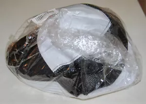 Cappellini Baseball Adulti Bianchi e Neri Nuovi 10 Pezzi Snap Back Per Personalizzazione - Foto 1 di 4