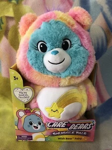 LAST ONE! NIB UNLOCK THE MAGIC SNUGGLE PALS FAIRY WISH STAR RAINBOW CARE BEAR - Picture 1 of 4