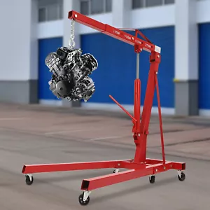 4409LBS 2 TON Heavey Duty Engine Motor Hoist Cherry Picker Shop Crane Lift New - Bild 1 von 21