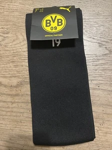 CALZINI NUOVI CON SCATOLA PUMA 2017-18 BORUSSIA DORTMUND NERI GK LG US TAGLIA 10-12 - Foto 1 di 11