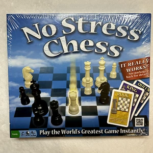 Winning Moves No Stress Chess Play the World's Greatest Game, Box Sealed New - Picture 1 of 2