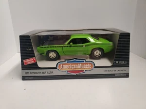 ERTL American Muscle 1970 Plymouth AAR Cuda, 1/18 Scale         C5 - Picture 1 of 9