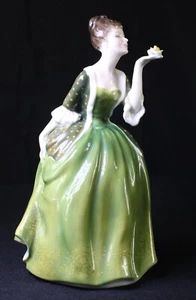 Estatuilla de dama de porcelana Royal Doulton Fleur HN 2368 - Imagen 1 de 12