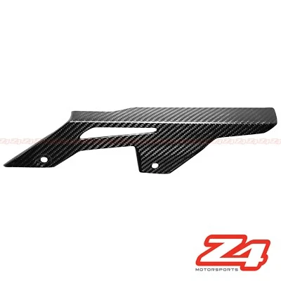 Cubierta de guardabarros de cadena trasera de fibra de carbono Kawasaki Ninja 650 2017-2025 carenado capucha Foto 1 de 2