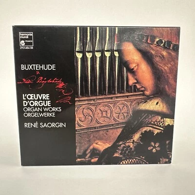 Buxtehude L'Oeuvre D'Orgue Organ Words, Saorgin [Harmonia Mundi 5 CD Box Set] NM - Image 1 of 4