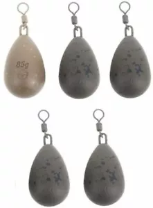 Pesos de plomo giratorios Korda Pear - paquete de 5 - Imagen 1 de 8