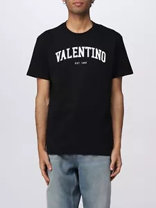 Valentino Maglietta Uomo Con Logo Stampato - Foto 1 di 5