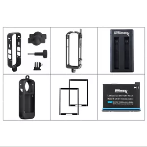 Paquete de accesorios protectores esenciales Ultimaxx Insta360 ONE X3 incluye kit de marco - Imagen 1 de 7