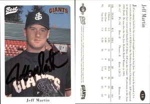 Jeff Martin Signed 1994 Classic Best Clinton LumberKings AU *Autograph Den* - Picture 1 of 1