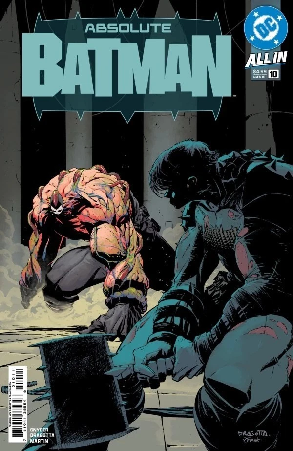 ABSOLUTE BATMAN #10 DRAGOTTA PRIMERA IMPRESIÓN CUBIERTA-UNA VARIANTE SCOTT SNYDER KILLER CROC Foto 1 de 1