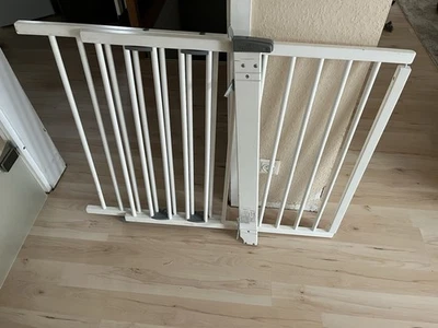 Geuther Treppenschutzgitter Weiß Baby - Bild 1 von 2