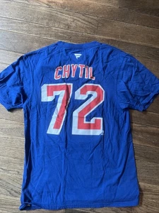New York Rangers Filip Cyril #72 Camiseta Hombre Pequeña NHL Fanáticos - Imagen 1 de 5