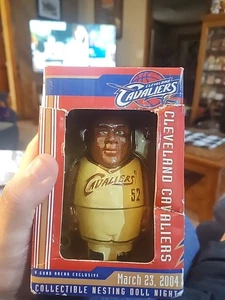 Cleveland Cavaliers Collectible Nesting Doll 2004 Diop, Williams, Wagner Collect - Bild 1 von 3