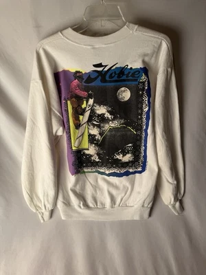 Sudadera De Colección Años 90 Hobie Snowboard Cuello Redondo Talla L Hecha en EE. UU. 1990 Cycle Inds Foto 1 de 4