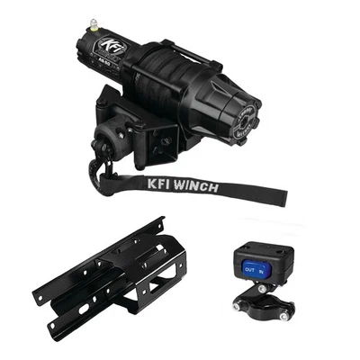 5000 lb KFI Assault Winch Combo Kit (M11) For 2007-2009 Polaris Sportsman 800 X2 - Image 1 of 4