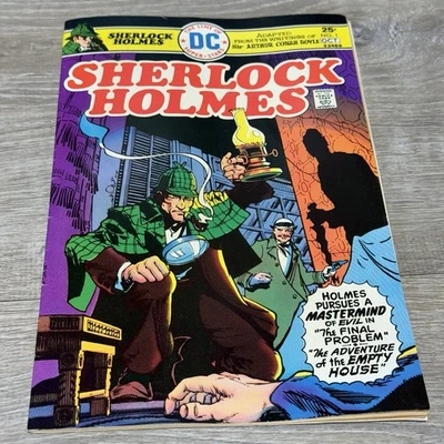 Adaptación misteriosa de la Edad de Bronce de Sherlock Holmes #1 (1975) DC Comics One-Shot Foto 1 de 4