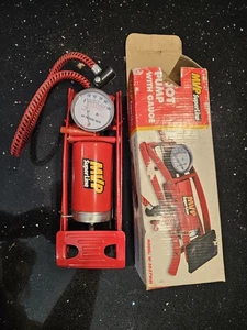 Pompa ad aria manuale MVP SuperLine a pedale con manometro - modello W-2037WM - usata - Foto 1 di 1