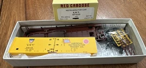 Red Caboose HO Kit #RC-4451e Refrigerator Car A. R. T. MP/Wabash 22115 NY - Picture 1 of 5