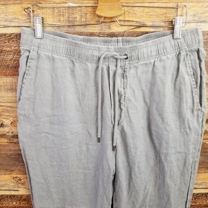James Perse Herren Leinenhose Gr. 2 grau MKO1370 - Bild 1 von 9