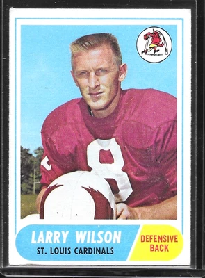1968 Topps - Larry Wilson #164 VgEx+ - Image 1 of 2