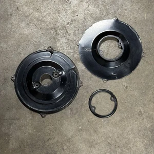 Porsche 912 Large Case Generator Backing Plate Set Engine Fan Shroud  1968-1969 - Picture 1 of 5
