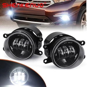 Pair LED Fog Lights Driving Lamps 30W For TOYOTA HIGHLANDER 08-11 & RAV4 06-12 - Picture 1 of 11
