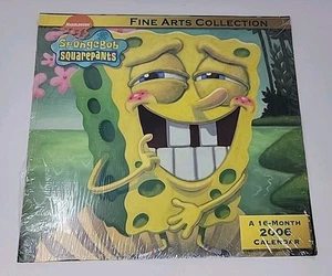 Bob Esponja Pantalones Cuadrados Colección Bellas Artes Nickelodeon 16 Meses 2006 Calendario - Imagen 1 de 20
