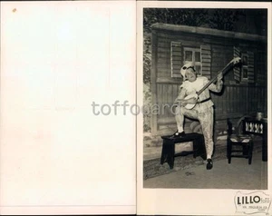 PALERMO CITTA'-MASCHERA CARNEVALE-LILLO FOTO FOTOGRAFICA-C89-72 - Picture 1 of 1