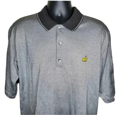 Vintage Masters Augusta National Golf Shop Mens Slazenger Herring Polo Shirt XL  - Image 1 of 4