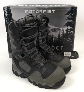 Motorfist Carbide Boots Men's Size 9 Snowmobile Trail Riding 1200g Insulated - Picture 1 of 10