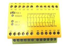 RELÈ DI SICUREZZA USATO FUNG PZE-9-24VDC-8S10 PZ924VDC8S10 - Foto 1 di 2