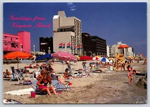 Postkarte Virginia Beach Grüße 1998 - Bild 1 von 2