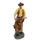 Cowboy & Indianer Western Dekoration Country Werbefigur Figur Sattel Statue Deko