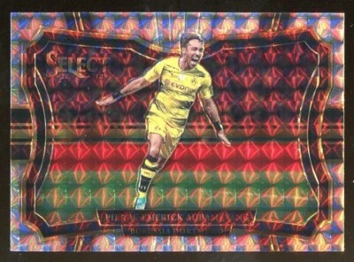 PIERRE-EMERICK AUBAMEYANG 2017-18 Select Soccer #203 Field Level SILVER Prizm SP - Image 1 of 3