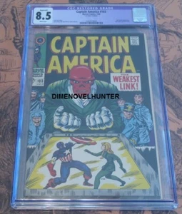CAPTAIN AMERICA #103 CGC 8.5 RESTAURIERT RED SKULL ERSCHEINUNG - Bild 1 von 1