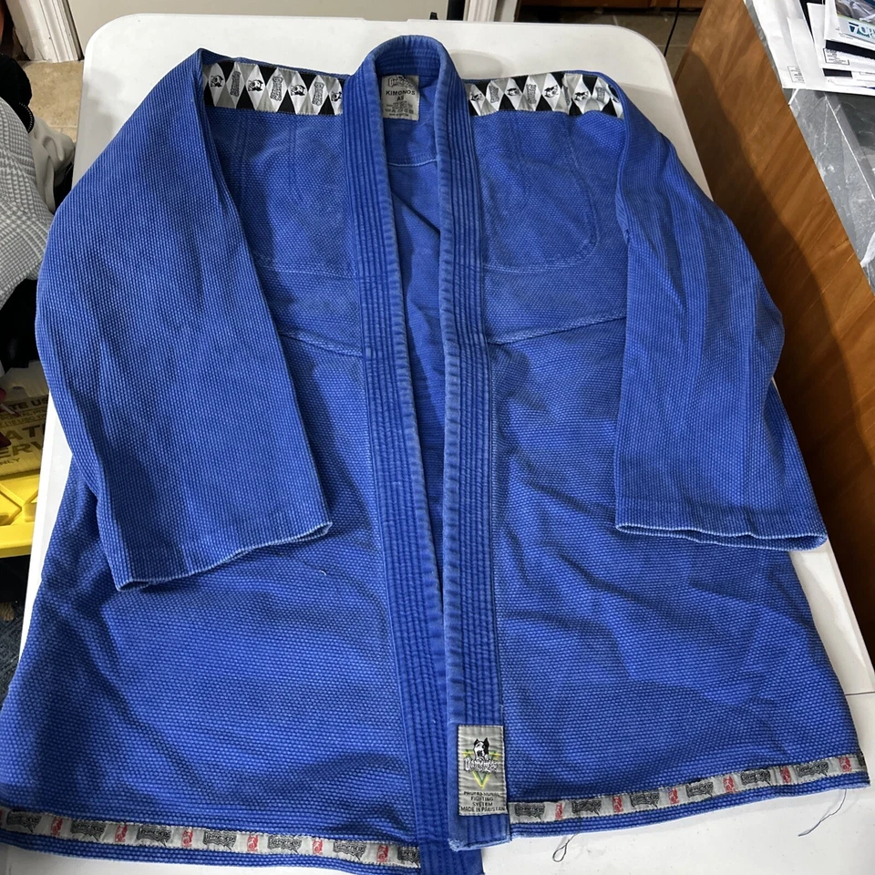 Kimonos A5 Gamesess Jiu Jitsu Azul Foto 1 de 4