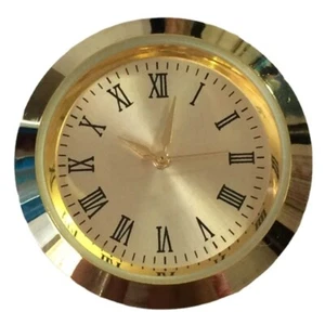 Clock Quartz Movement Round Clocks for Head Insert Classic Clock Craft - Picture 1 of 5