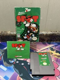 Spot: The Video Game 7Up NES Nintendo Complete CIB #ML