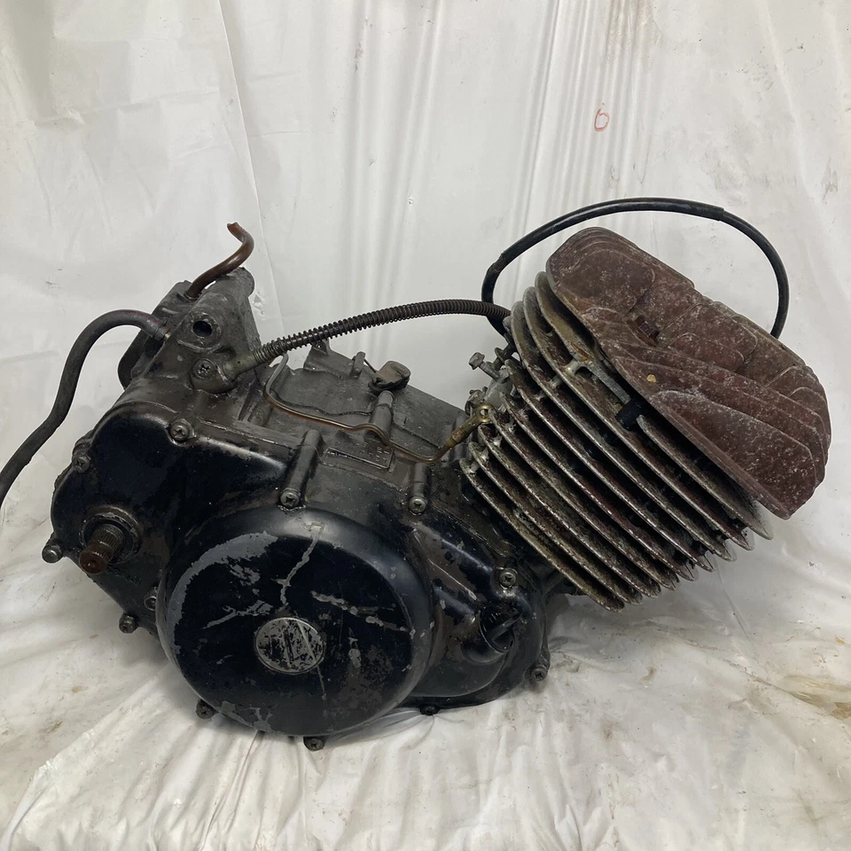 1974 Honda MT250 Elsinore 250 двигатель MT 250 73 74 75 76 двигатель для ремонта - Изображение 1 из 4