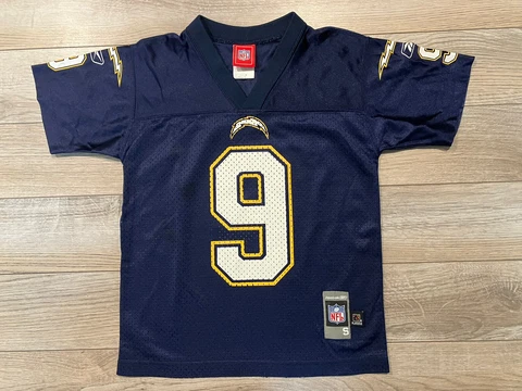 Drew Brees #9 San Diego Chargers Reebok Jersey Youth Small S 8 Cover