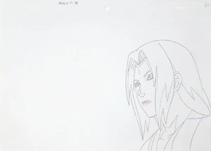 Naruto Animation Production Cel Drawing Douga: Tsunade - 3967 - Foto 1 di 1