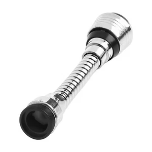 360° Flexibler Wasserhahn Extender Biegsamer Küchenspülen Hahn Sprühkopf Aufsatz - Bild 1 von 12