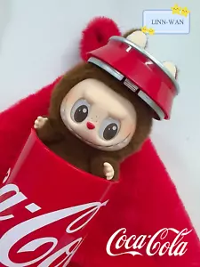 Genuine POP MART The Monsters Labubu Coca-Cola Plush Figure HOT-Mysterious Guest - Picture 1 of 11