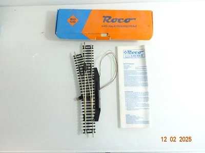 Roco H0 42302 Weiche mit Antrieb links siehe Foto in OVP CK5952 - Bild 1 von 2