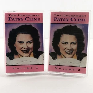 The Legendary Patsy Cline Vol. 1 & 2 (Cassette Tape Set, 1991, MCA) MCAC-20667 - Picture 1 of 10