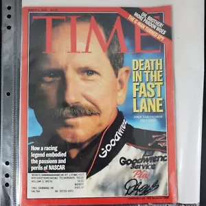 TIME Magazine - March 5, 2001, Features Dale Earnhardt, Death in the Fast Lane - Imagen 1 de 1